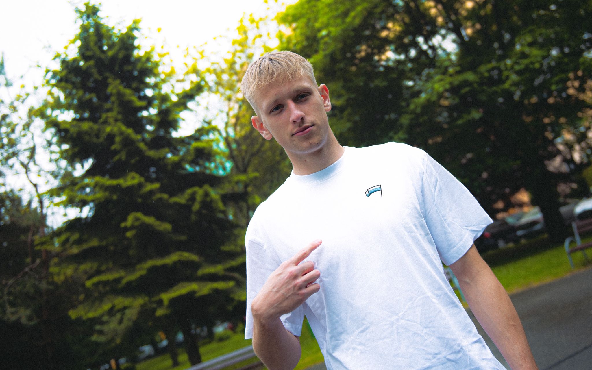 Koszulka bawełniana ''flaga'' - Stal Rzeszów
