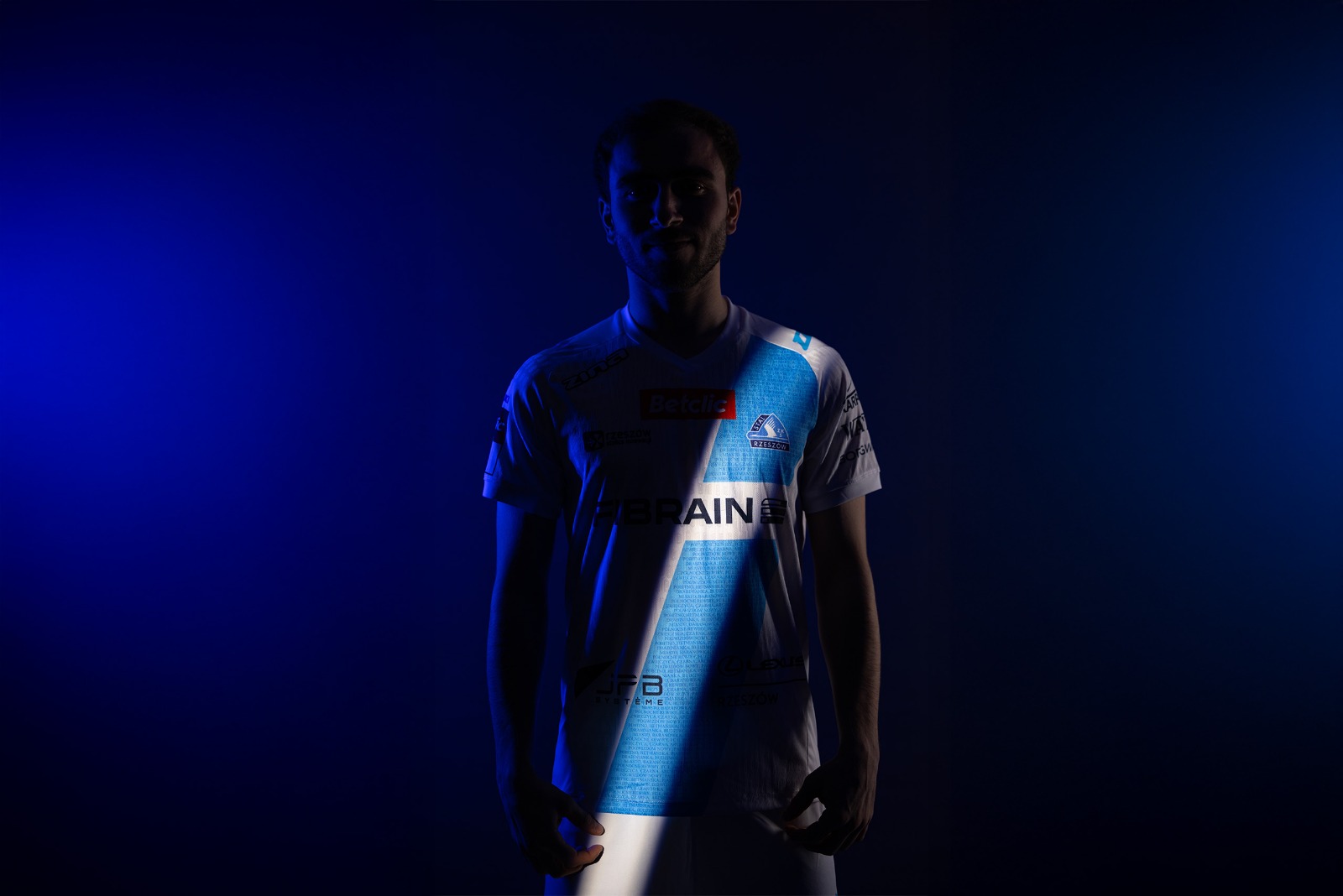 Dziecięca koszulka meczowa ''domowa'' - Stal Rzeszów X Zina - obrazek 3