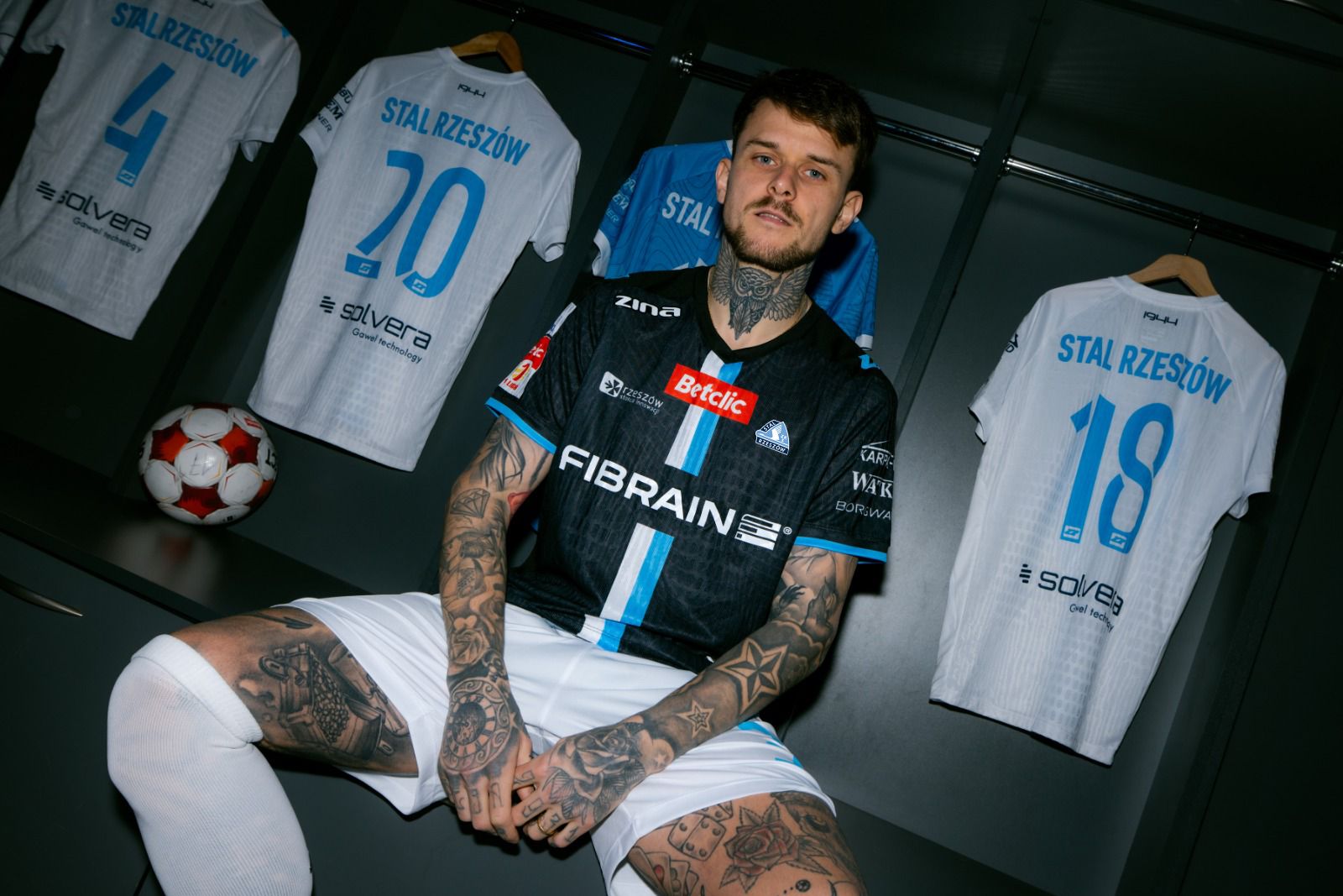 Koszulka meczowa ''wyjazdowa'' - Stal Rzeszów X Zina