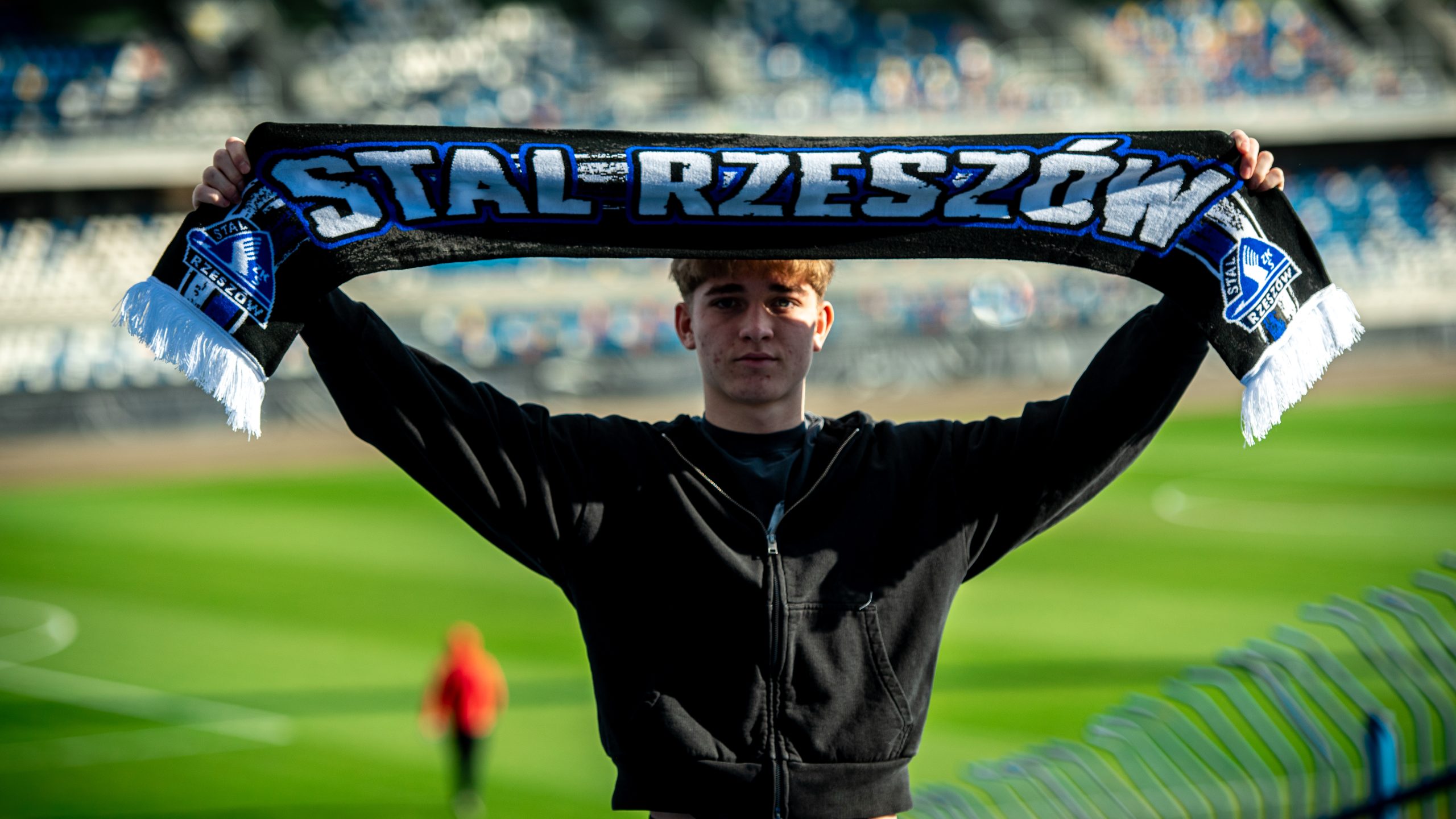 Szalik ''czarny Stal Rzeszów'' - Stal Rzeszów