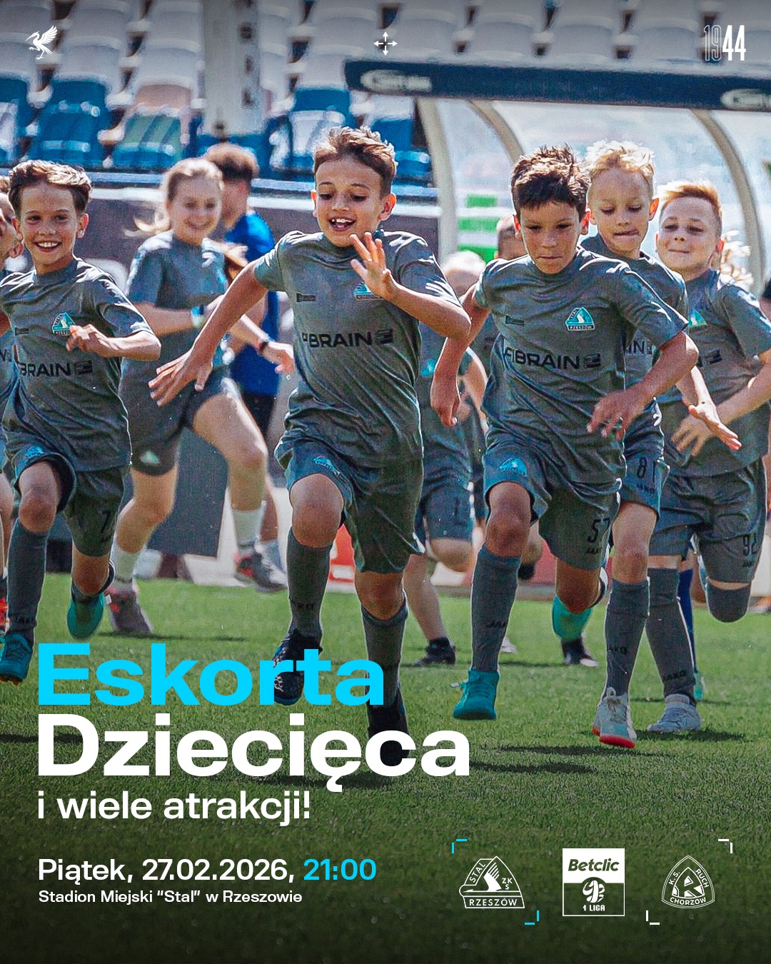 Eskorta meczowa ''Stal Rzeszów vs Ruch Chorzów'' - 27.02.26 21:00