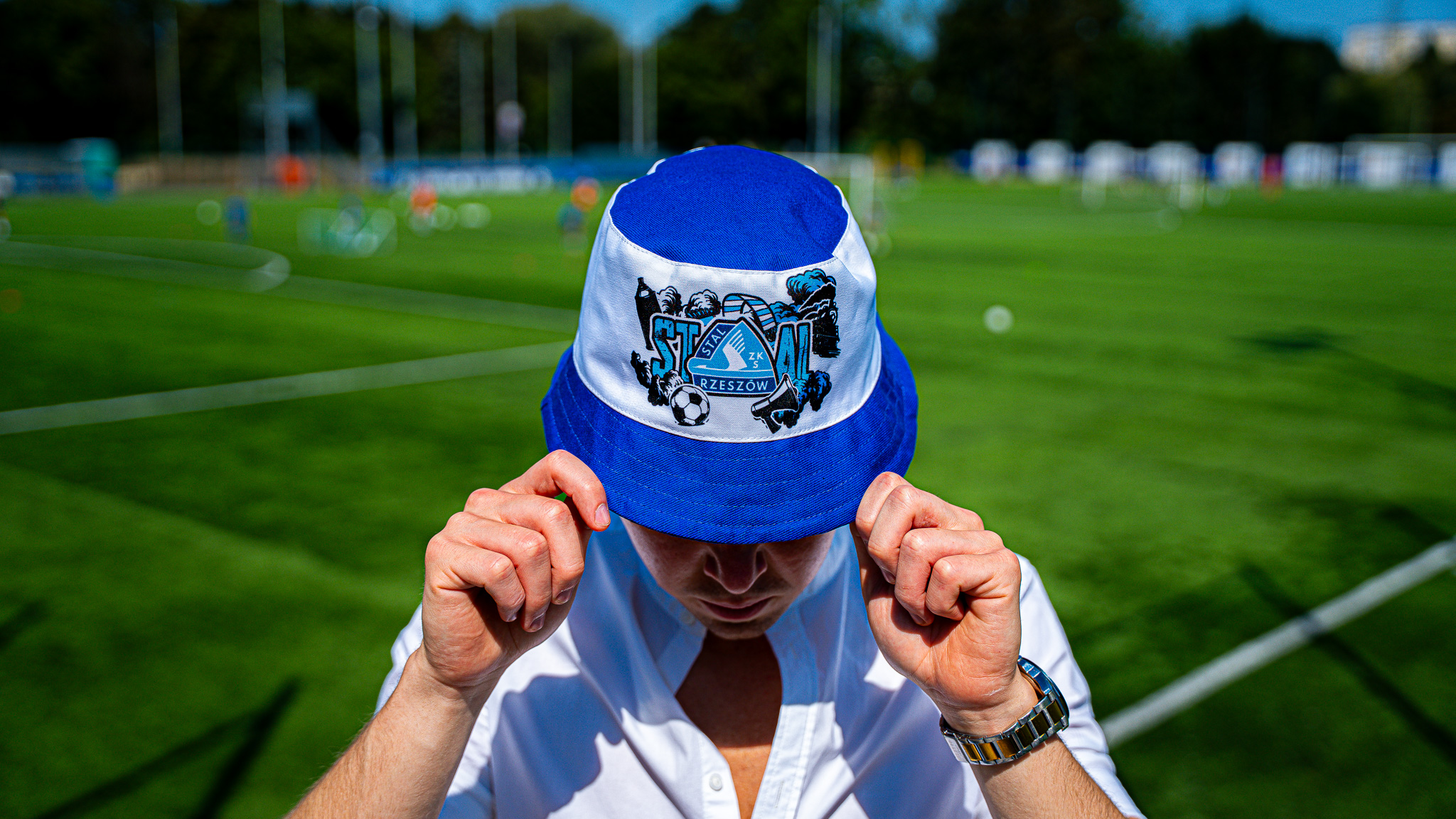 Kapelusz ''kibicowski'' - Stal Rzeszów
